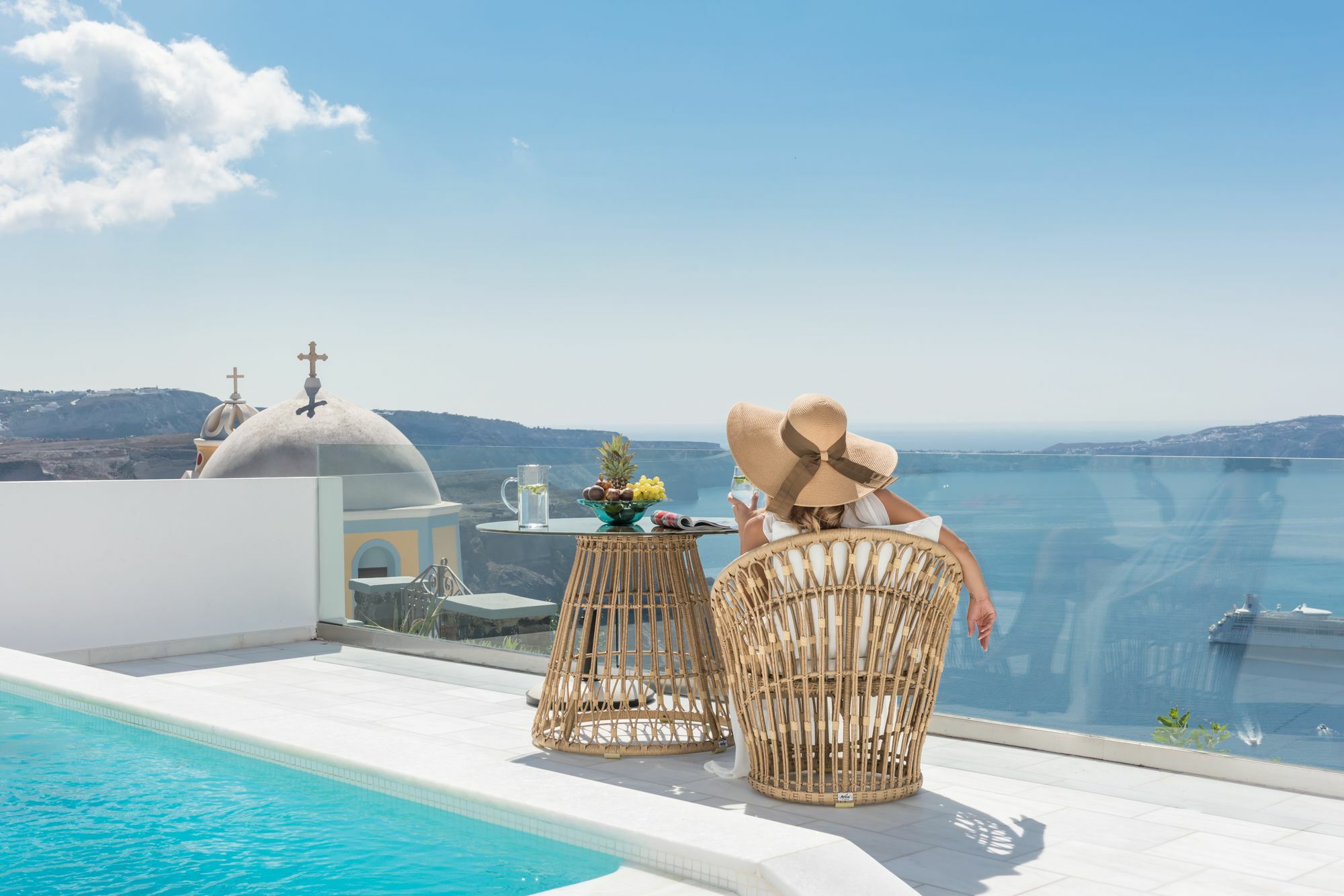 Anteliz Private Villa Fira  Bagian luar foto